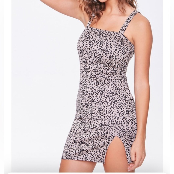 Forever 21 Leopard Mini Dress - Picture 5 of 5